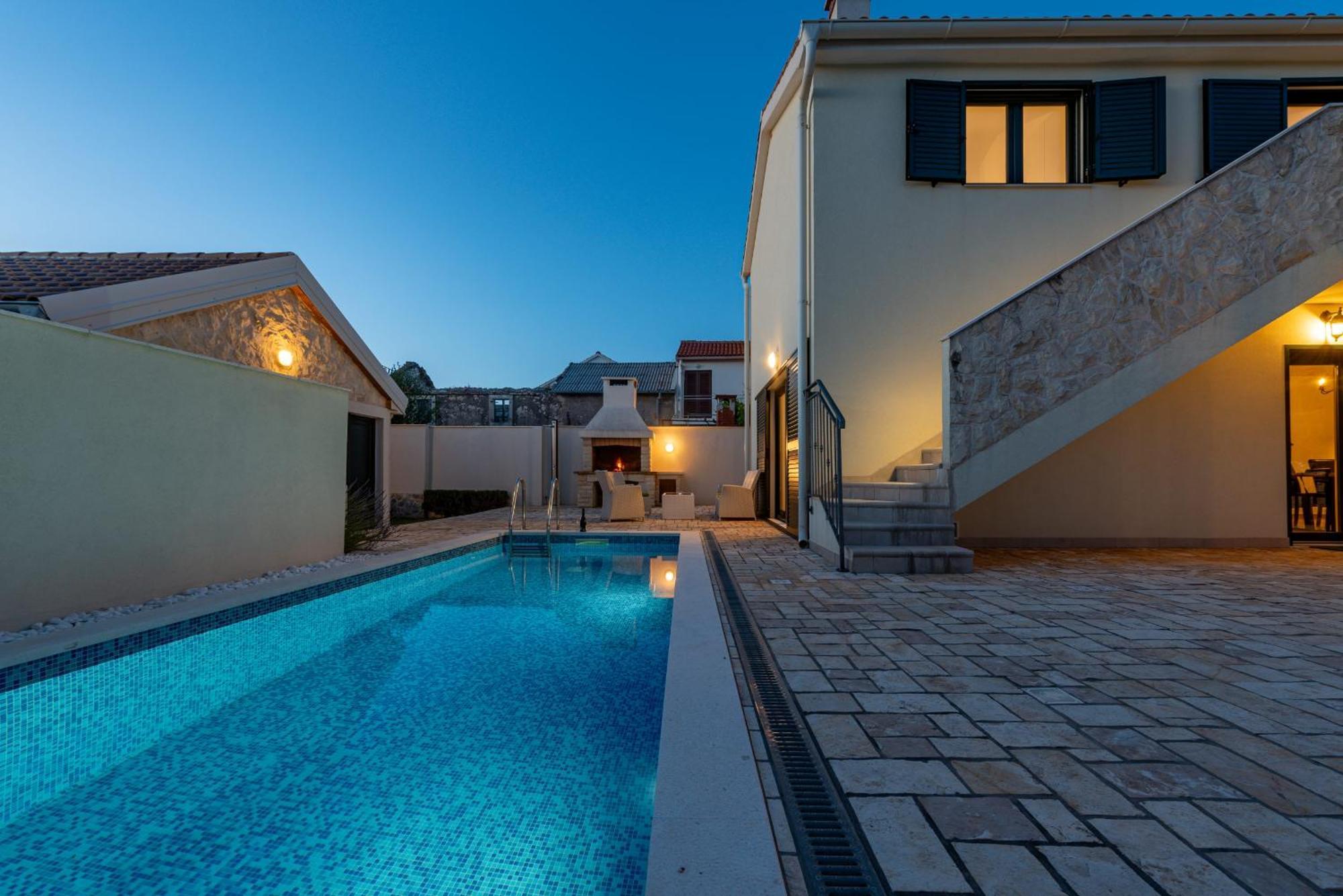 Villa Ivo Zadarvillas Vinjerac Eksteriør billede
